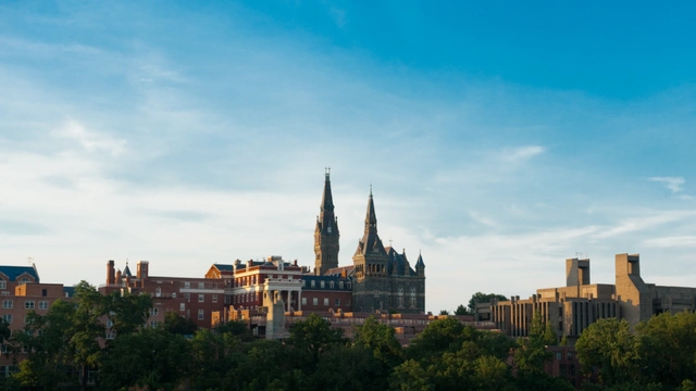 Georgetown University - view from afar