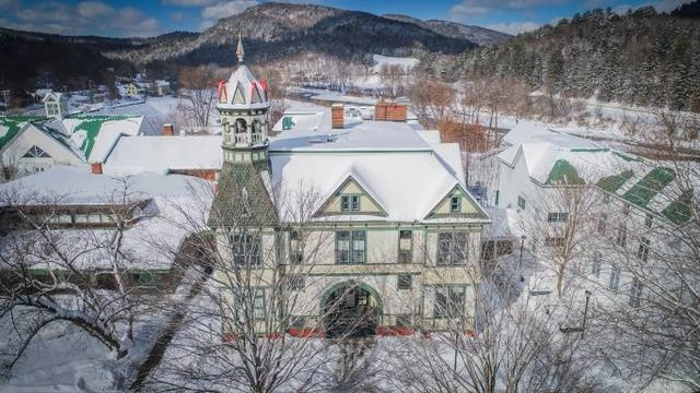 Vermont Law Campus Winter