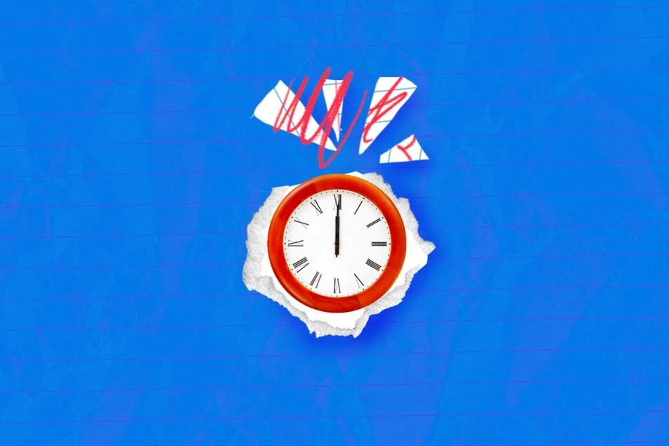Illustration of a clock