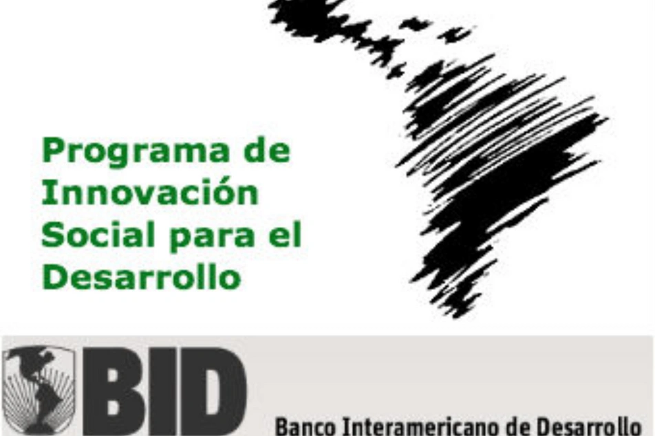 Afiche del Programa de Innovación Social para el desarrollo del BID