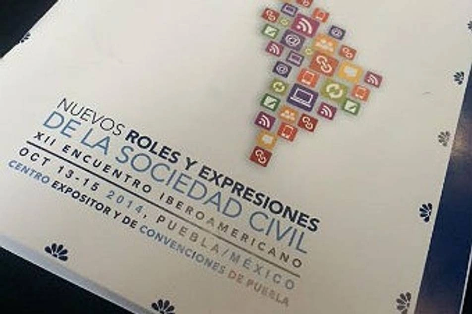Foto de la publicación del XII Encuentro Iberoamericano de la Sociedad Civil