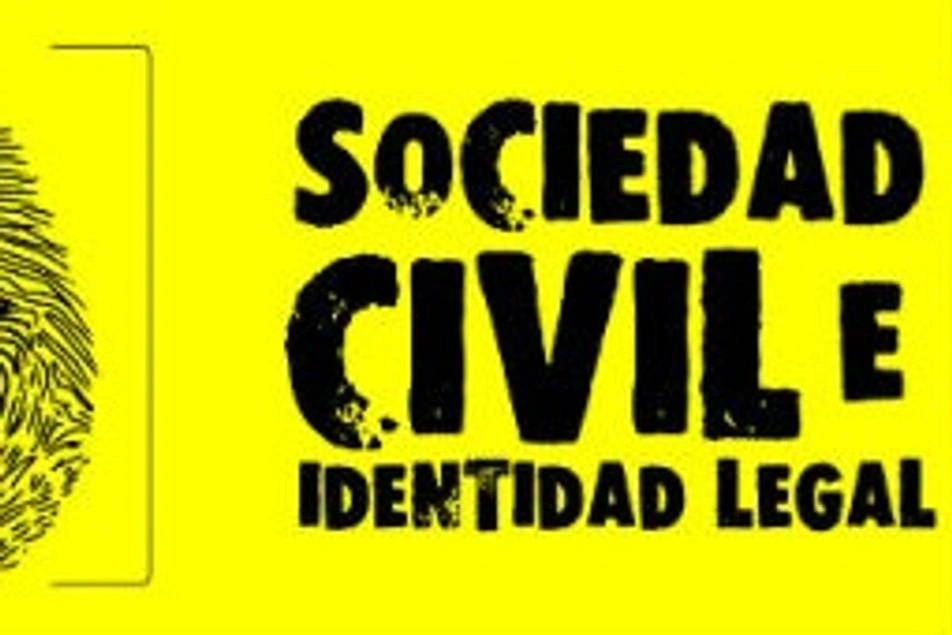 Afiche de Sociedad Civil e identidad legal