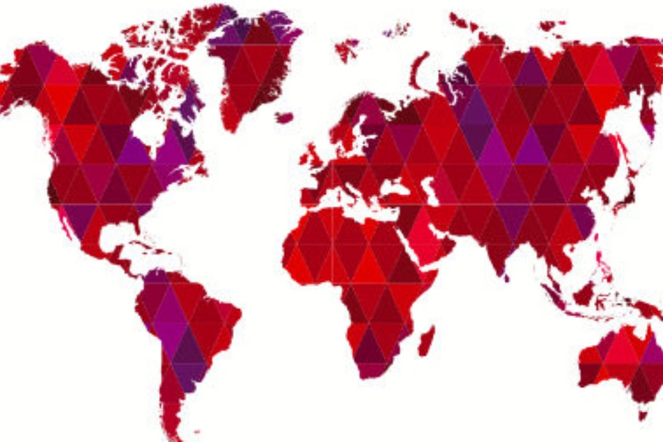 Un mapa del mundo