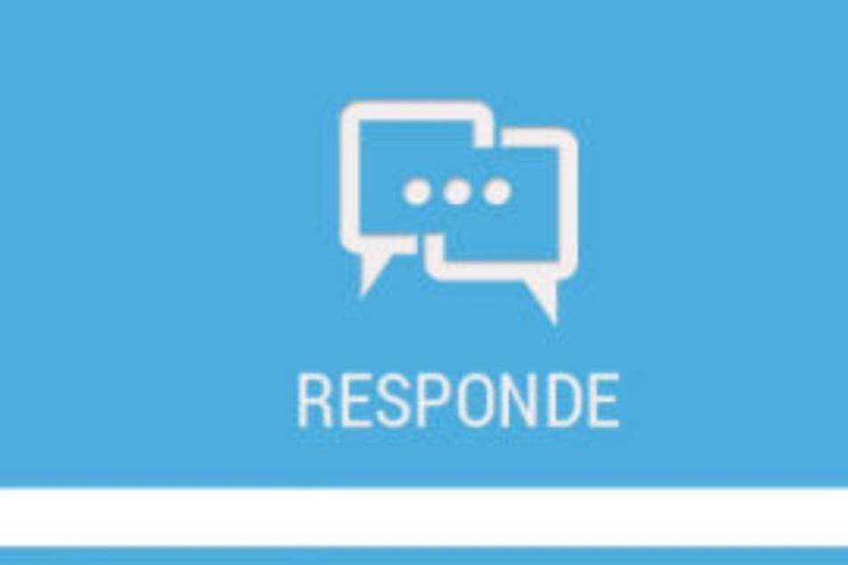Ilustración que dice Responde