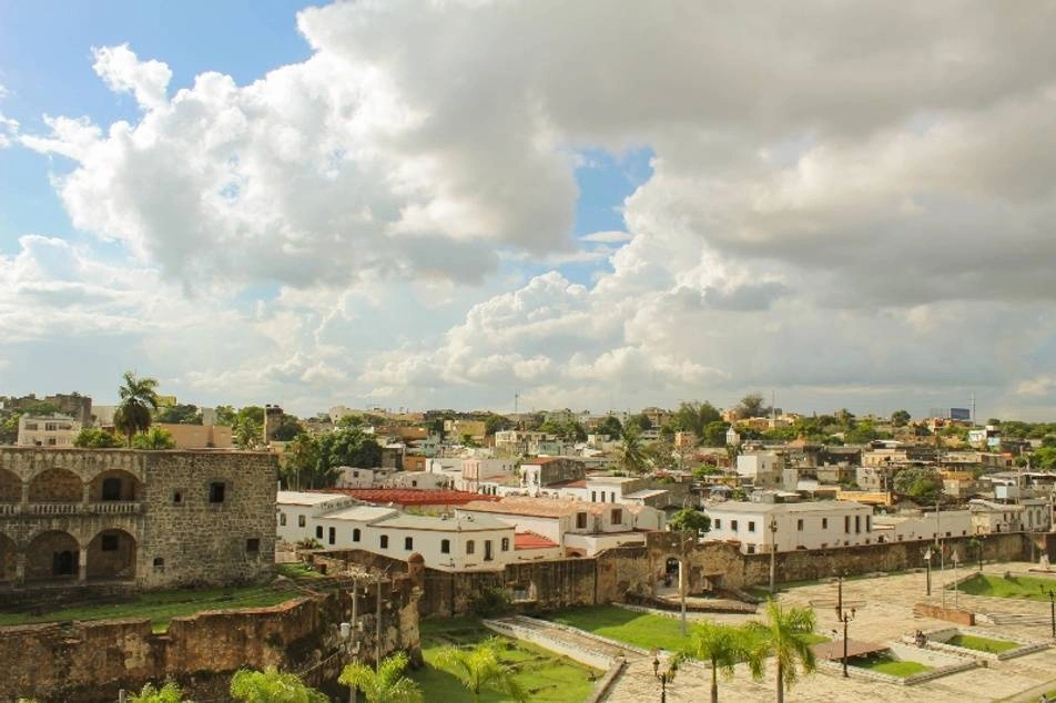 Foto de la zona colonial de Sto Domingo, República Dominicana