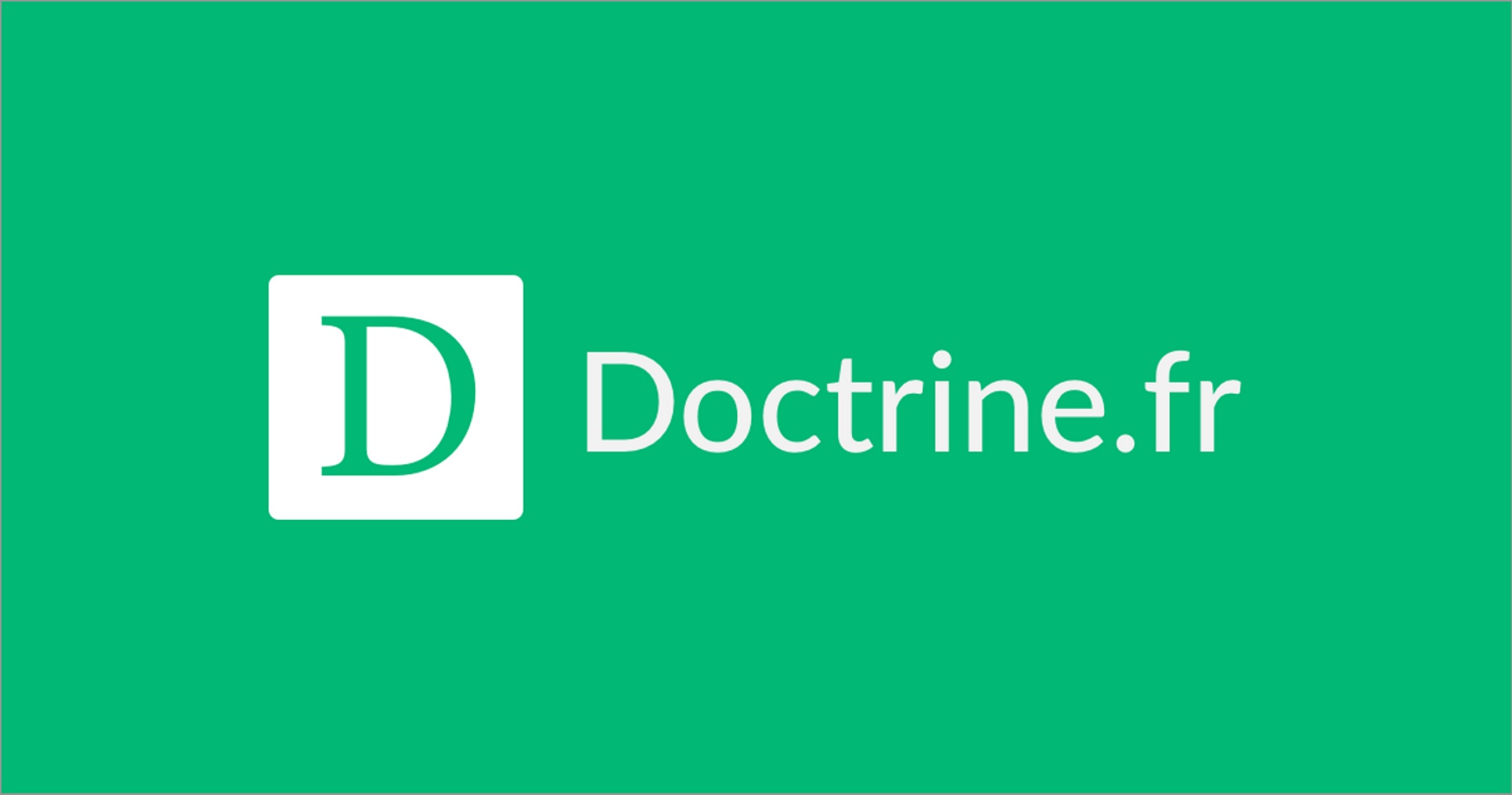 Doctrine 