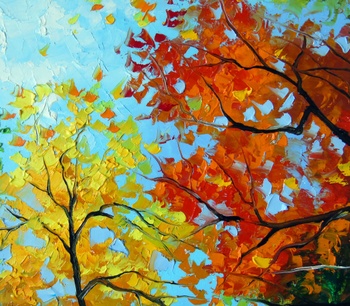 Love tree Paintings by Olha Darchuk 