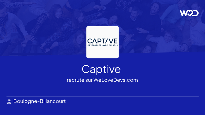 Apply at Captive - Latest jobs | WeLoveDevs.com