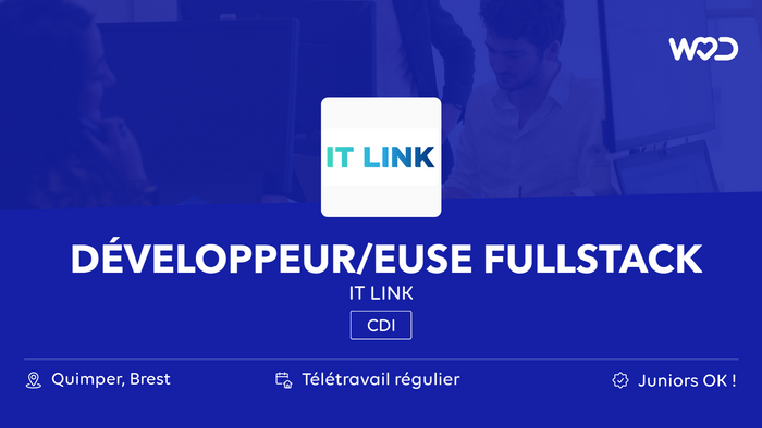 DÉVELOPPEUR/EUSE FULLSTACK JAVA/ANGULAR - IT LINK - Emploi IT