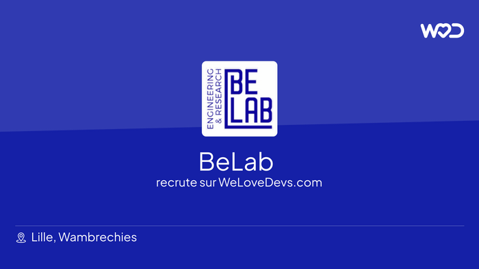 Developer at BeLab - jobs and salaries | WeLoveDevs