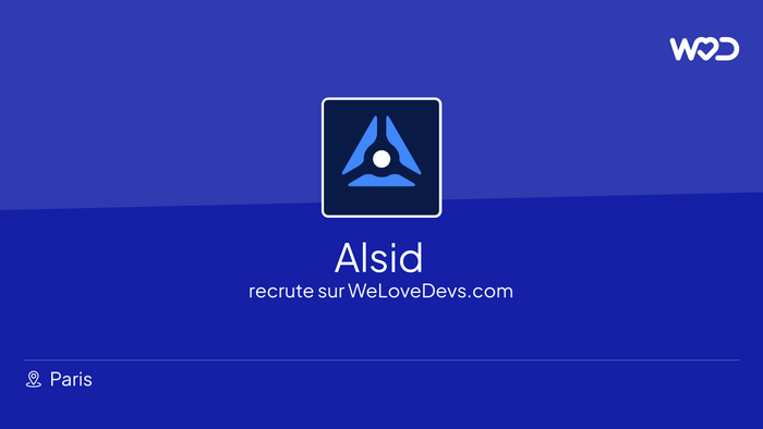 Developer at Alsid - jobs and salaries | WeLoveDevs