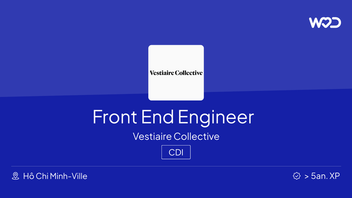 Front End Engineer - IT job