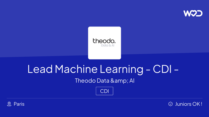 Lead Machine Learning Engineer - CDI - Theodo Data & AI - Paris - IT job
