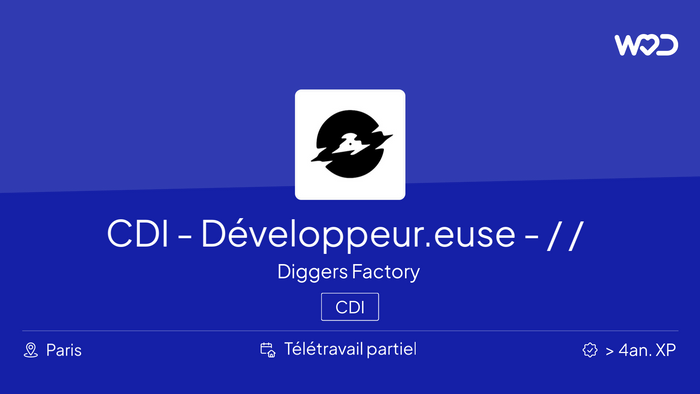 CDI - Développeur.euse Fullstack - TypeScript / React / Next / Node.js ...