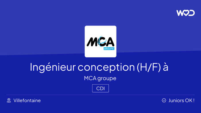 Ingénieur conception mécanique (H/F) (Basé à Lyon) - Emploi IT