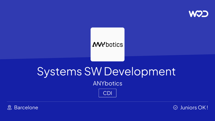 Systems SW Development Engineer - IT job