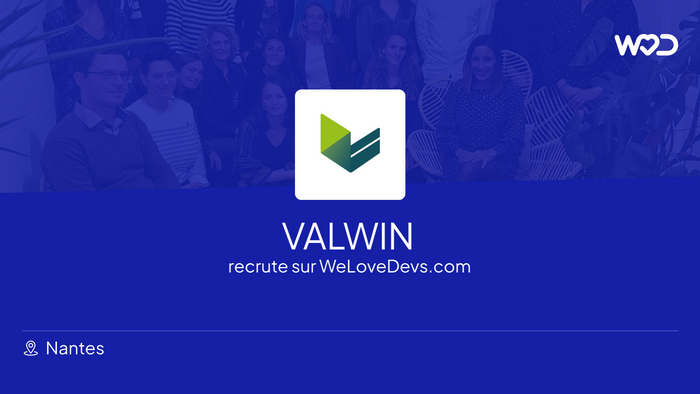 Developer at VALWIN - jobs and salaries | WeLoveDevs