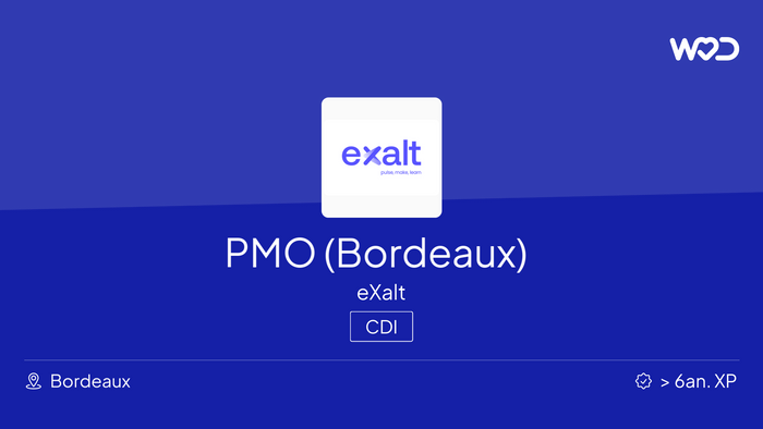 PMO (Bordeaux) - IT job