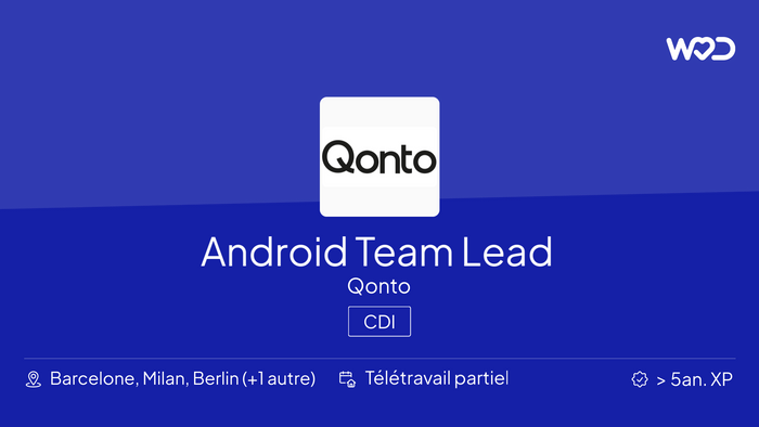 Android Team Lead - IT job