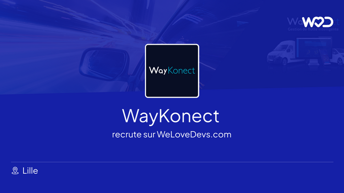 Developer at WayKonect - jobs and salaries | WeLoveDevs