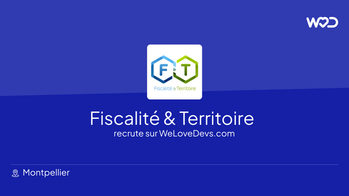 Developer at Fiscalité & Territoire - jobs and salaries | WeLoveDevs