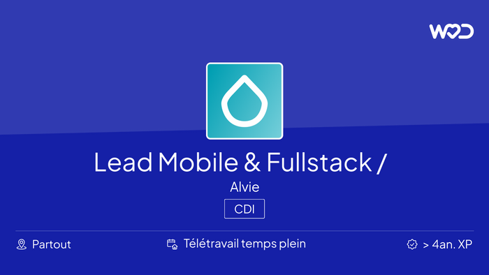 Lead Mobile & Fullstack Engineer (React Native / Typescript) - Alvie ...