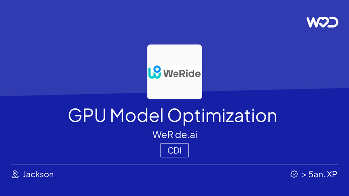 GPU Model Optimization Engineer - IT job