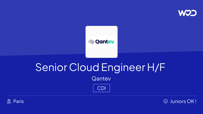 Senior Cloud Engineer H/F - IT job