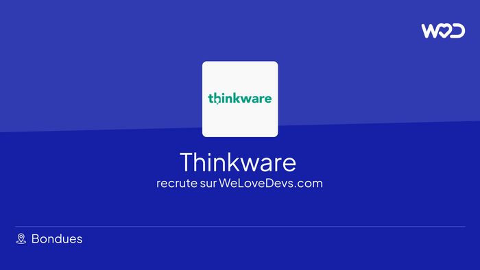 Developer at Thinkware - jobs and salaries | WeLoveDevs