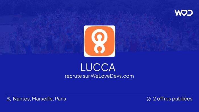 Developer at LUCCA - jobs and salaries | WeLoveDevs