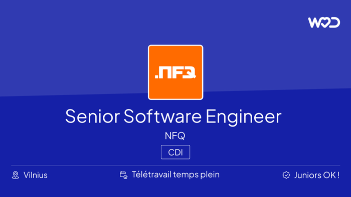 Senior Software Engineer (Front-end, React) - IT job