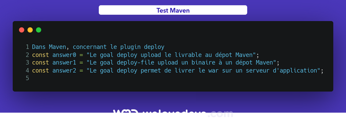 In Maven, regarding the deploy plugin