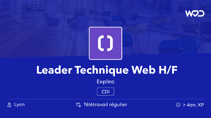 Leader Technique Web H/F - Expleo - IT job