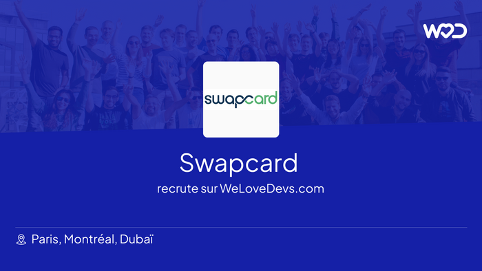 Apply at Swapcard - Latest jobs | WeLoveDevs.com