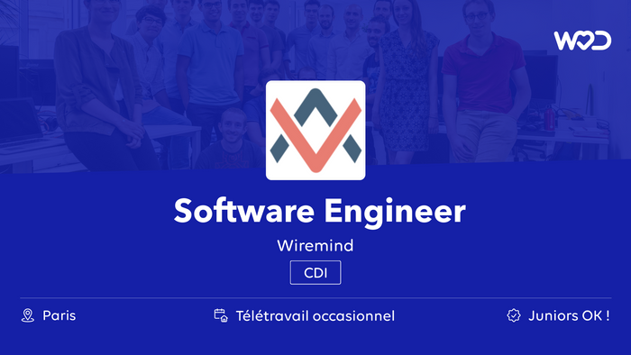 Software Engineer - Wiremind - IT job