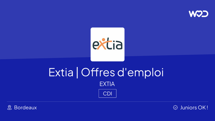 Extia | Offres d'emploi - IT job