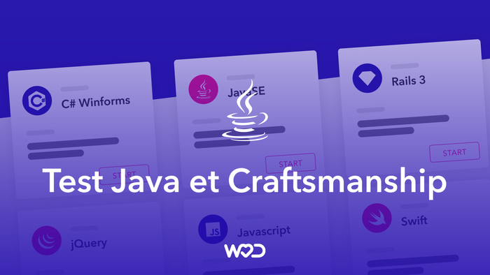 Java and Craftsmanship Technical test | Test & Quiz
