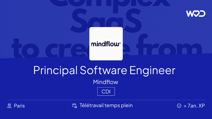 Principal Software Engineer (Platform Architect) - Mindflow - IT job