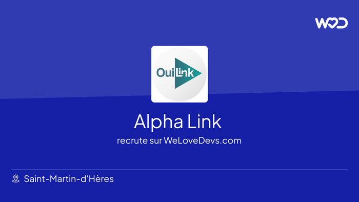 Developer at Alpha Link - jobs and salaries | WeLoveDevs