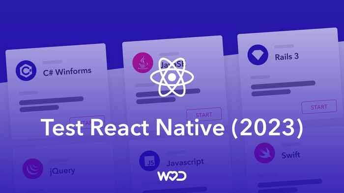 Test technique React Native (2023) | QCM & Quiz