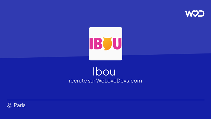 Developer at Ibou - jobs and salaries | WeLoveDevs