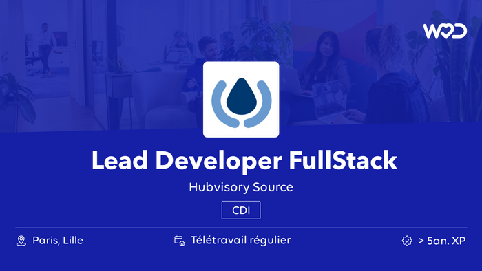 Lead Developer FullStack - Hubvisory Source - IT job