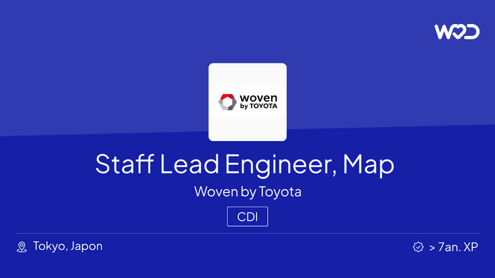 Staff Lead Engineer, Map Services - IT job