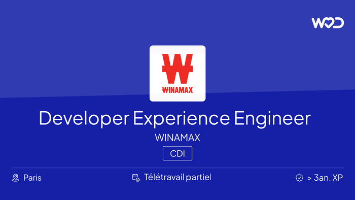 Developer Experience Engineer - Team Tooling - IT job
