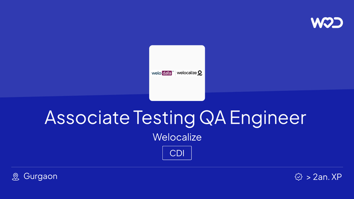 Associate Testing QA Engineer - IT job
