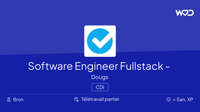 Software Engineer Fullstack - Squad Compta XP H/F - IT job