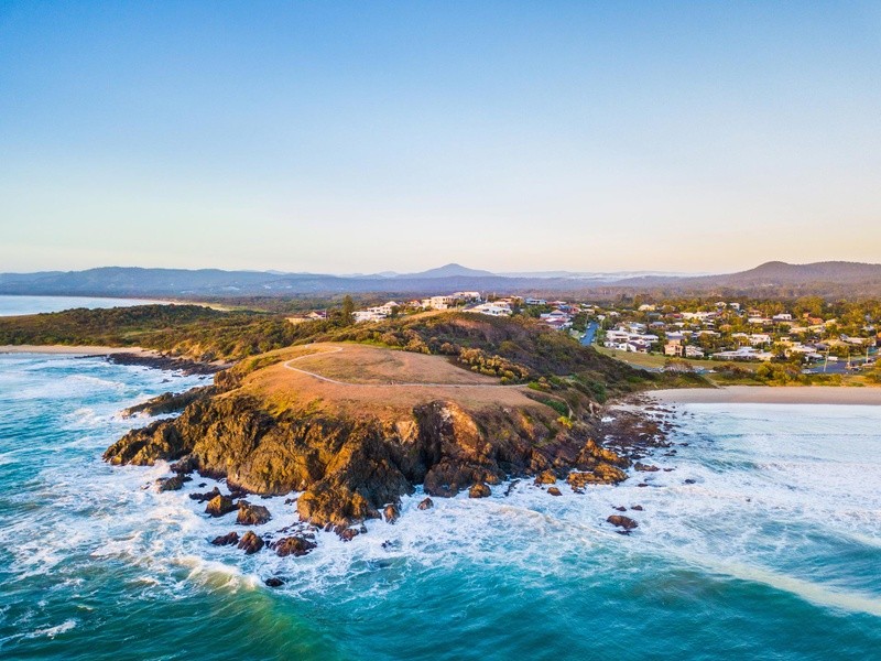 New land estate Emerald Beach Emerald