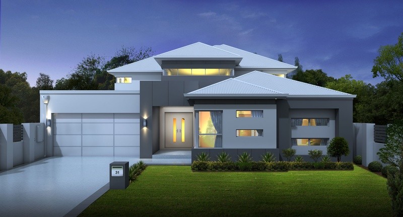 Double storey Livingstone Executive Metro House by Great Living Homes