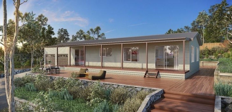 Single storey The Wimmera House by Todd Devine Homes